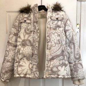 Girls ski snow jacket